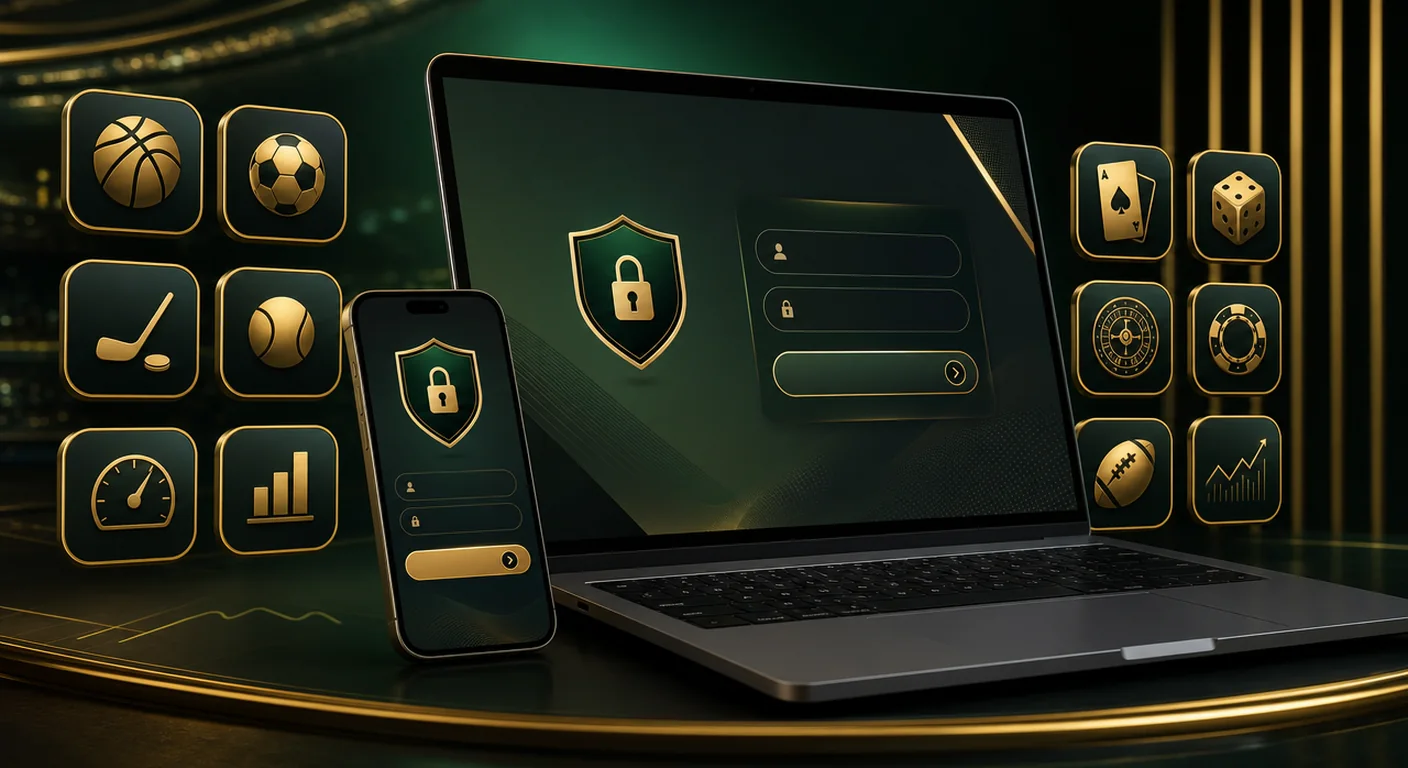 Betway app login screen