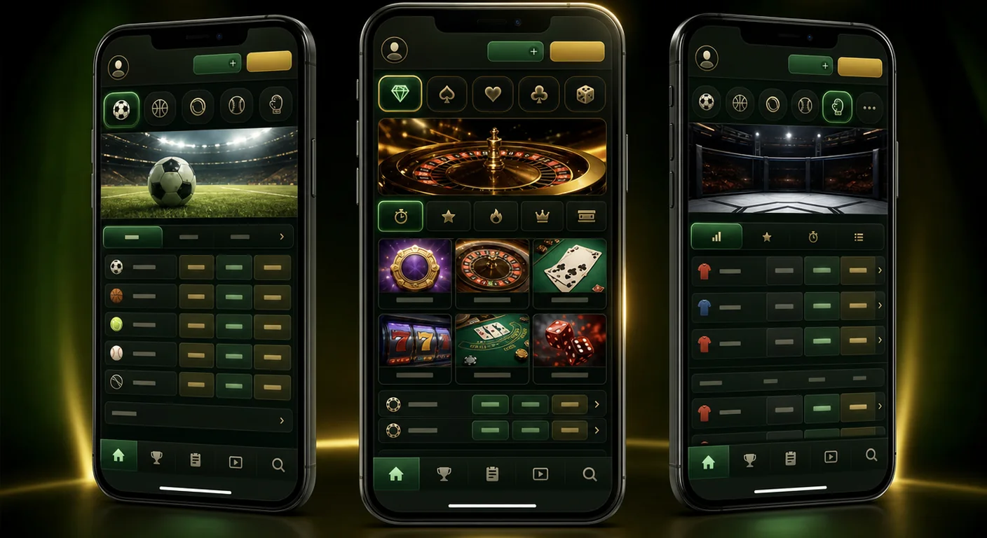 Betway login app navigation